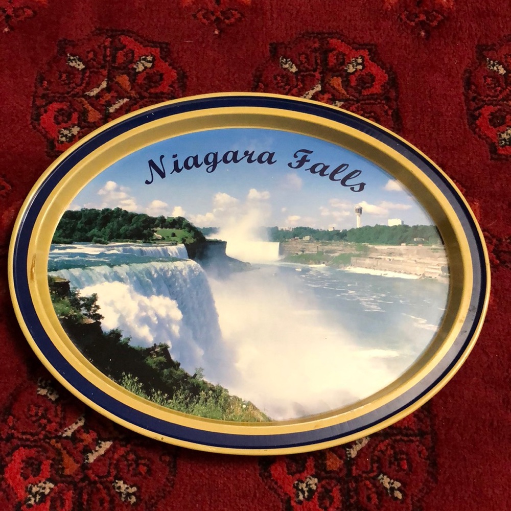 VINTAGE NIAGARA FALLS SOUVENIR TRAY